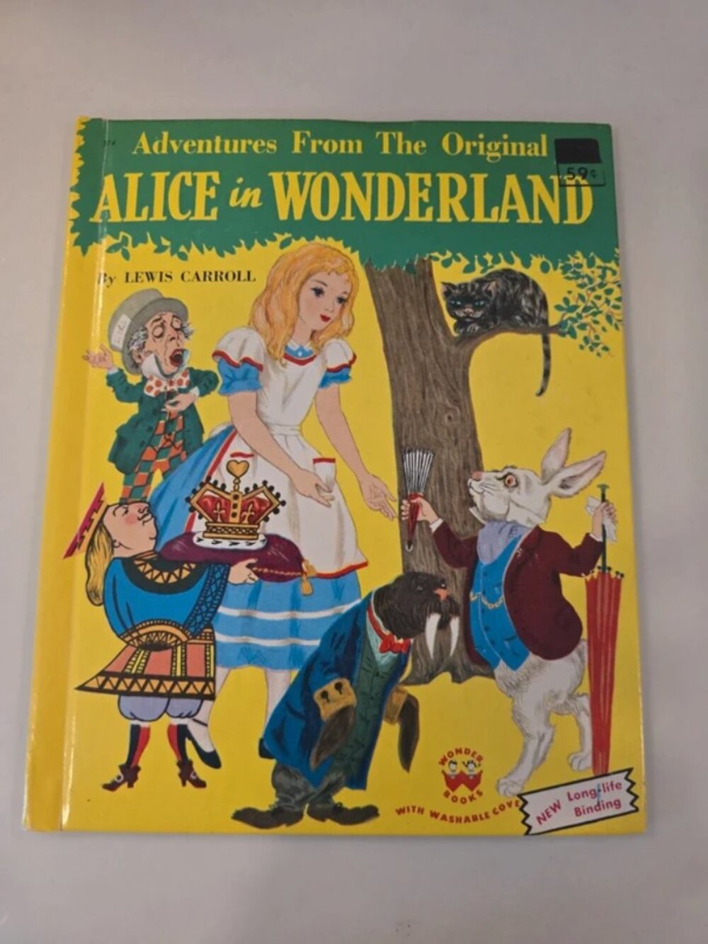 Alice in wonderland vintage book